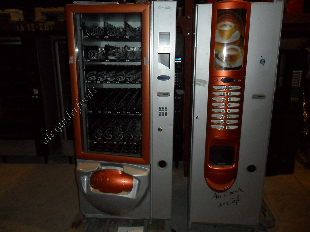 Вендинговые автоматы б/у (мини-бар) Fas Perla Pro ES6 + Krystal 183 SL 6-30  - Интернет магазин торговых и кофейных автоматов.
